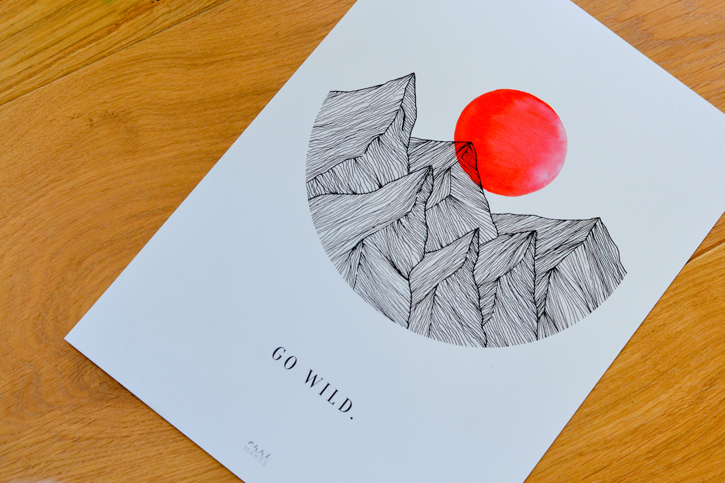 Kunstdruck "Go wild"
