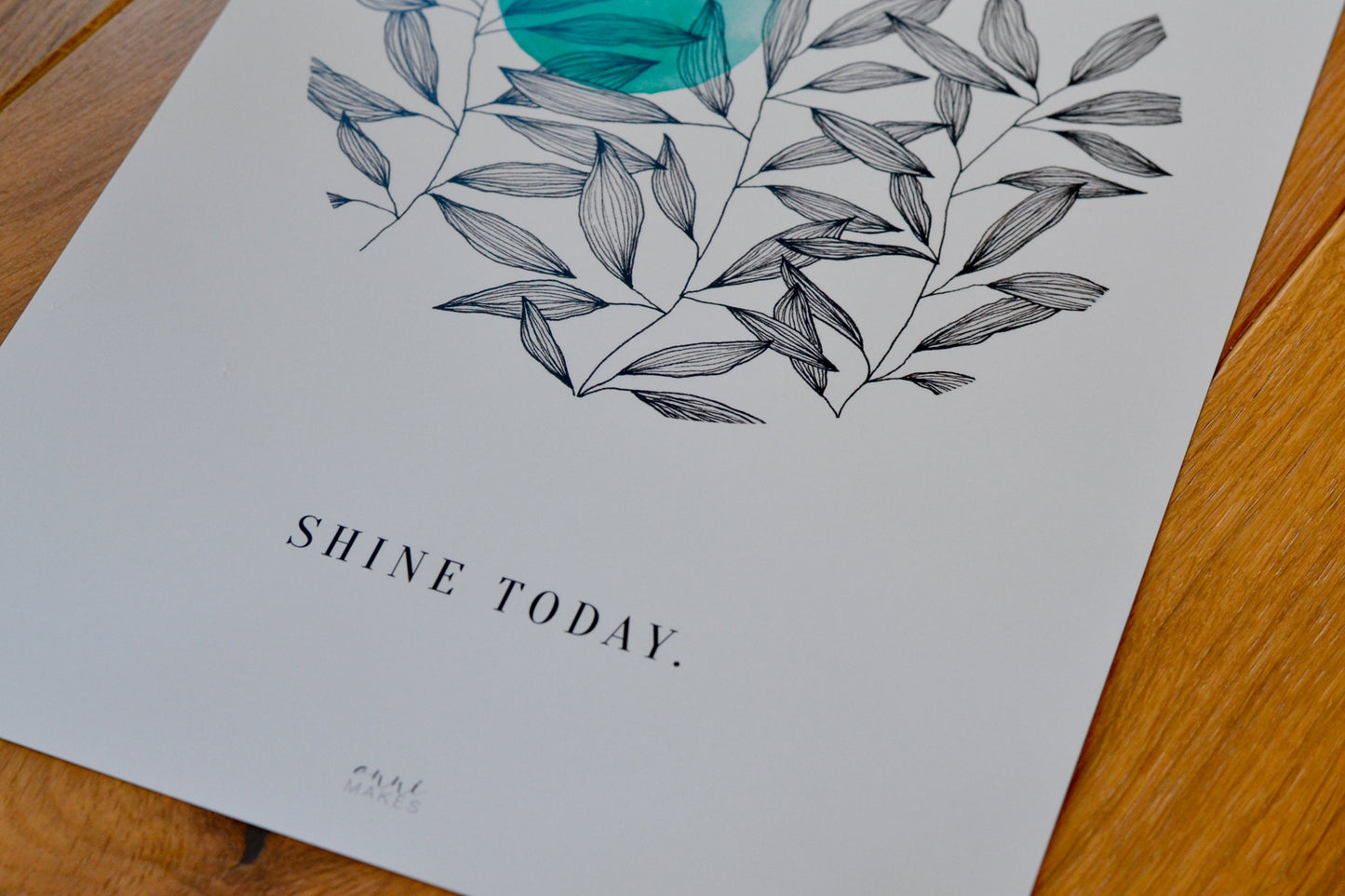 Kunstdruck "Shine today"