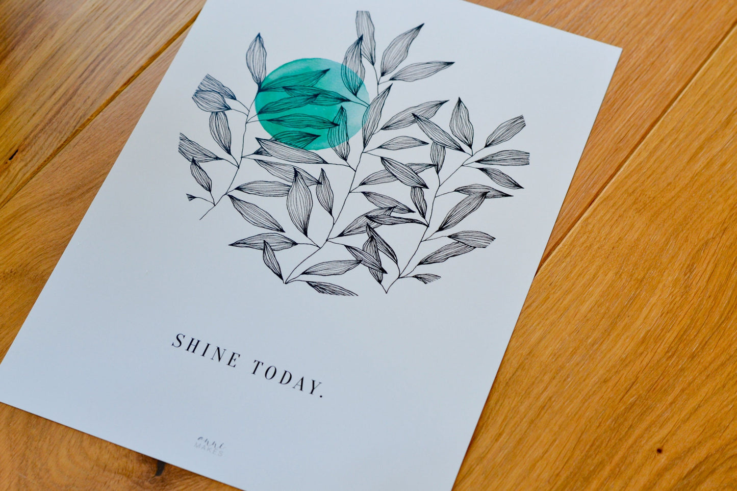 Kunstdruck "Shine today"