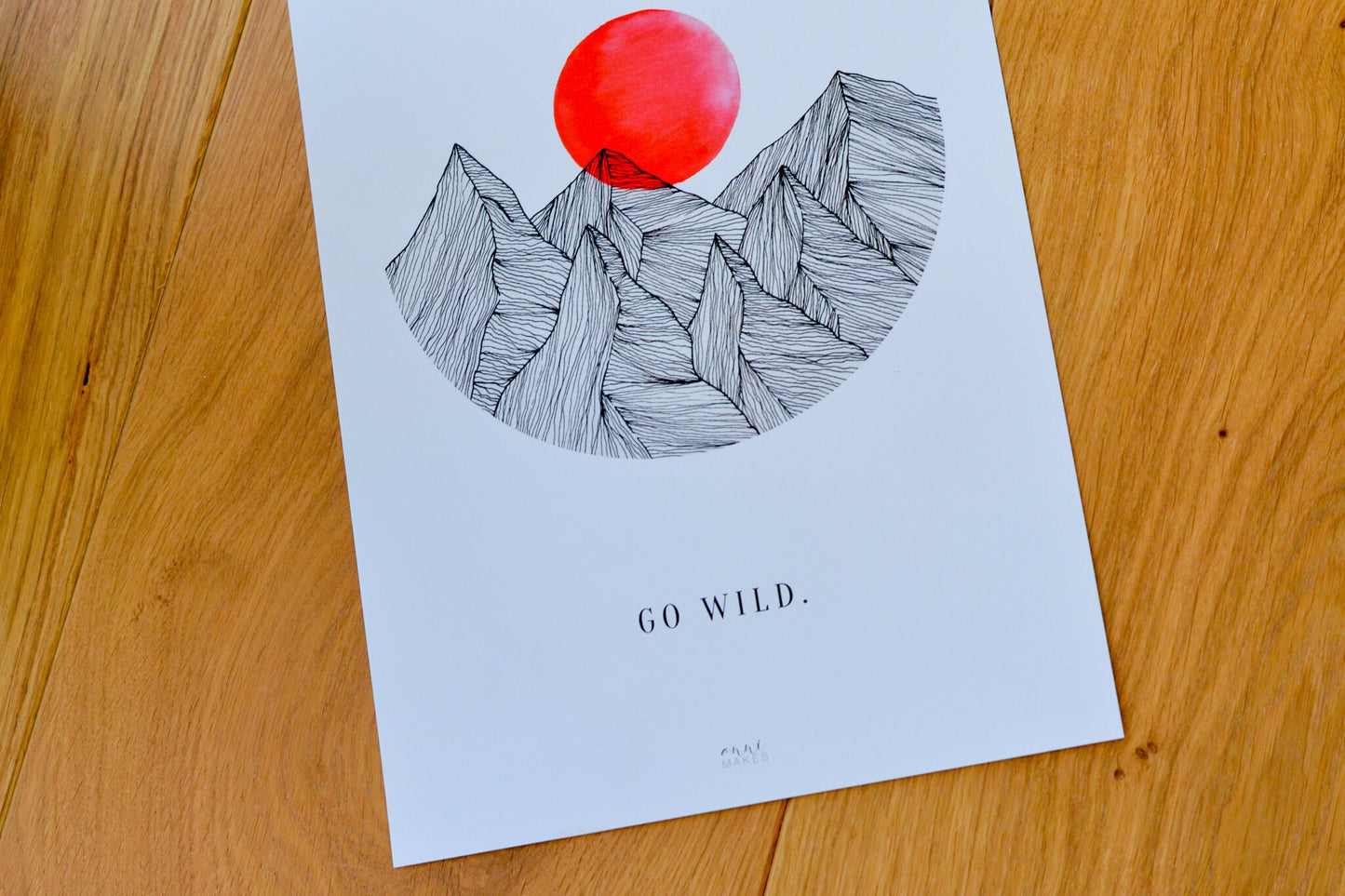 Kunstdruck "Go wild"