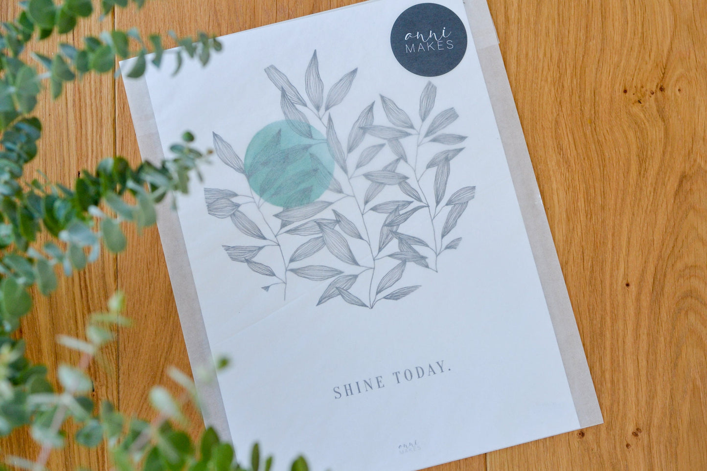 Kunstdruck "Shine today"