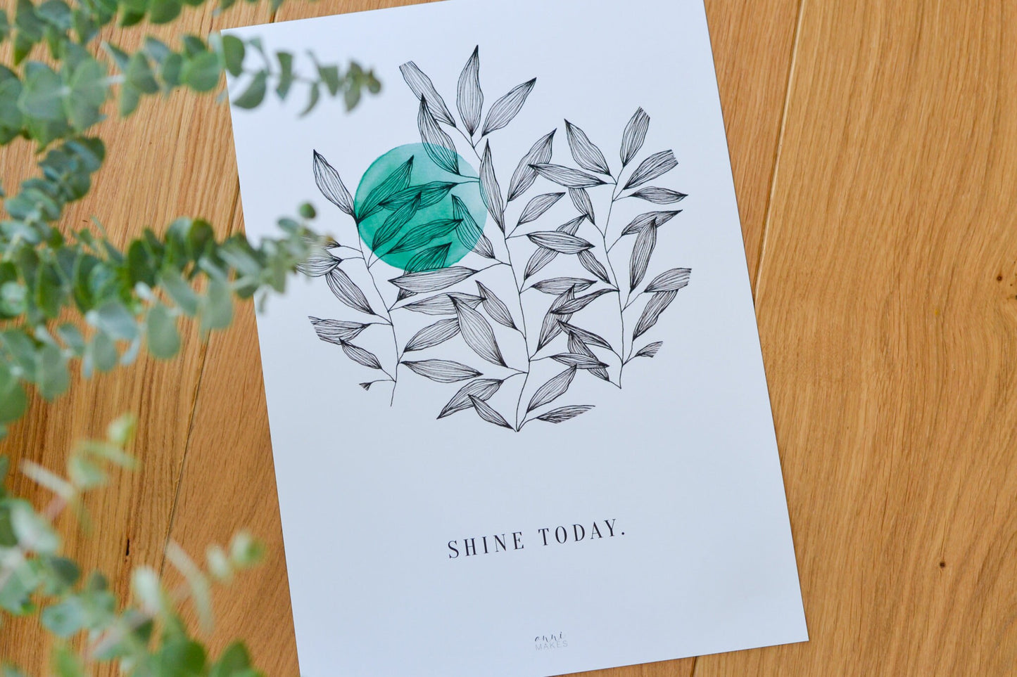 Kunstdruck "Shine today"