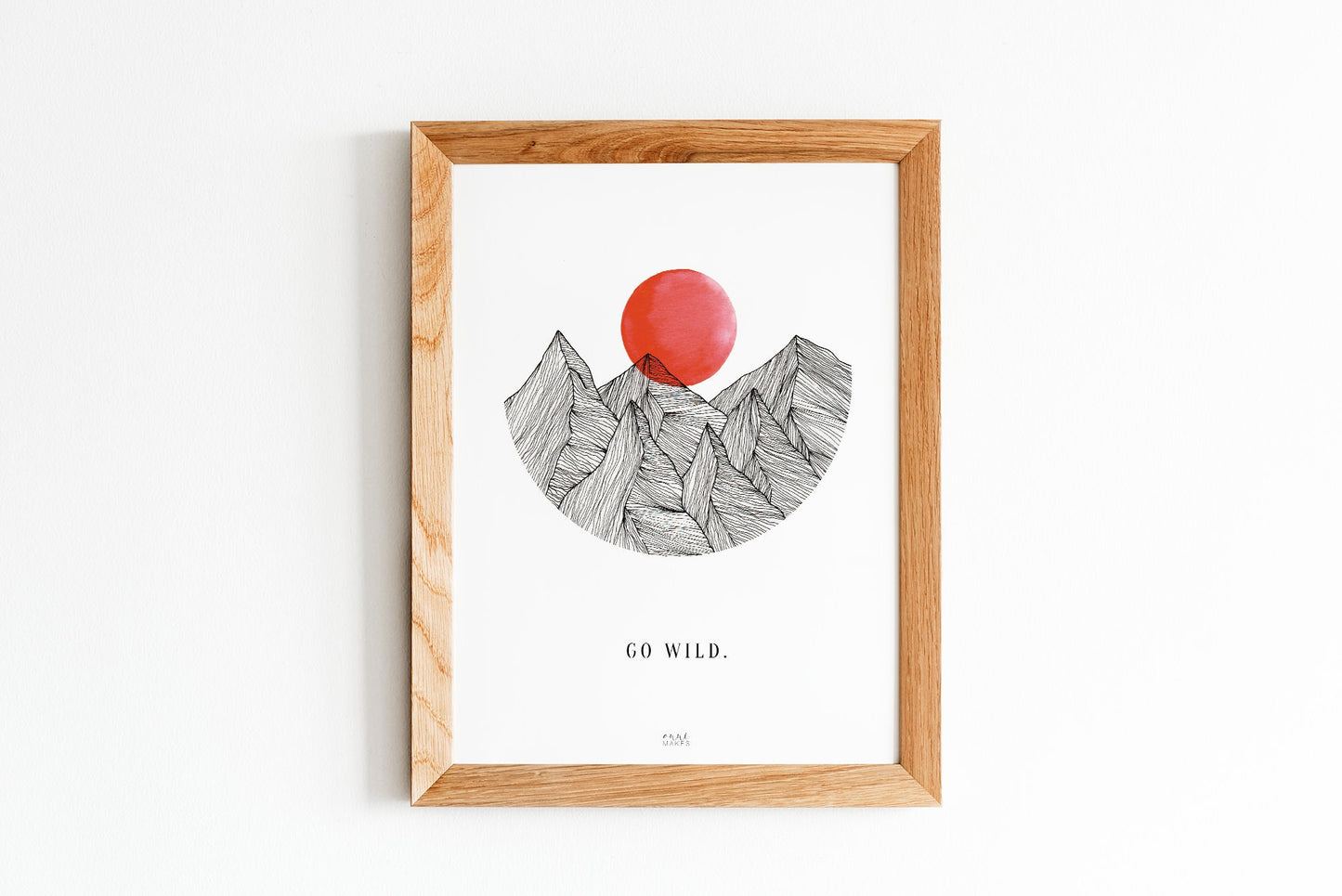 Kunstdruck "Go wild"