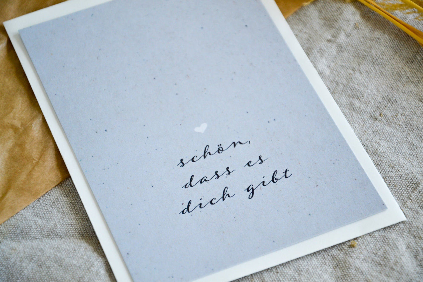 Postkarte "Schön, dass es dich gibt" für jeden Anlass