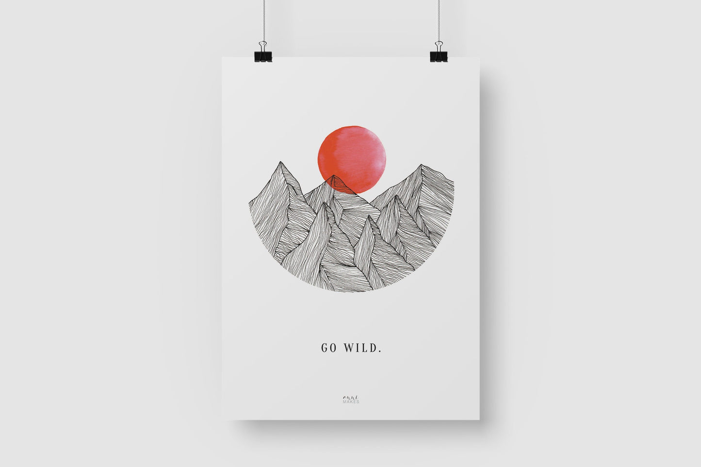 Kunstdruck "Go wild"