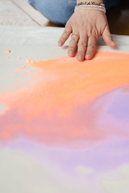 Abstrakte Acrylmalerei - Kreativ Workshop im Atelier, Freitag 23.10.2026 | 18:00 Uhr