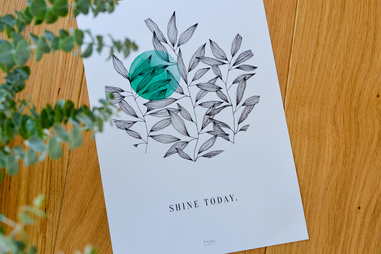 Kunstdruck "Shine today"