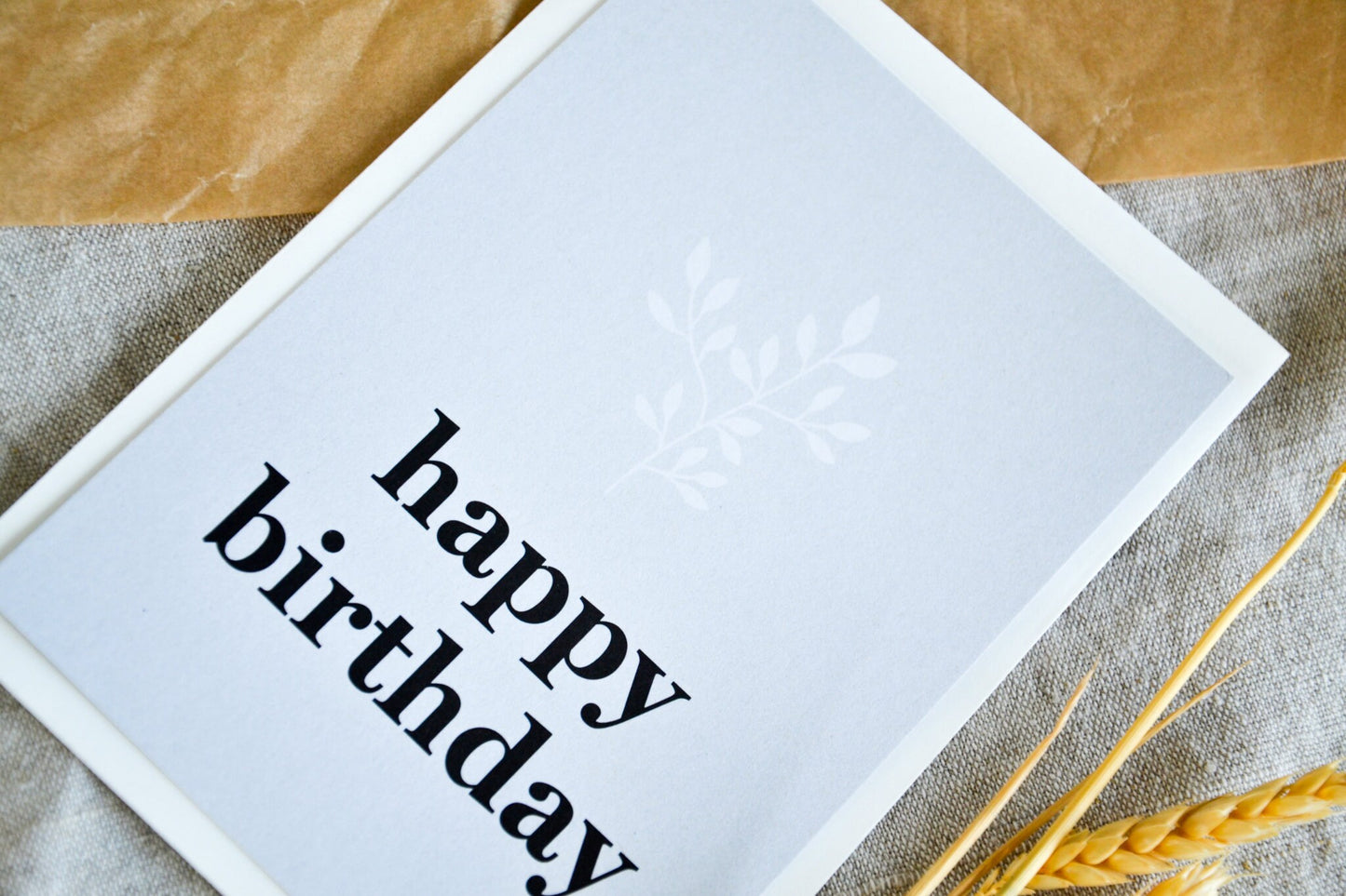 Postkarte „happy birthday“ exklusive Grußkarte für jeden Anlass