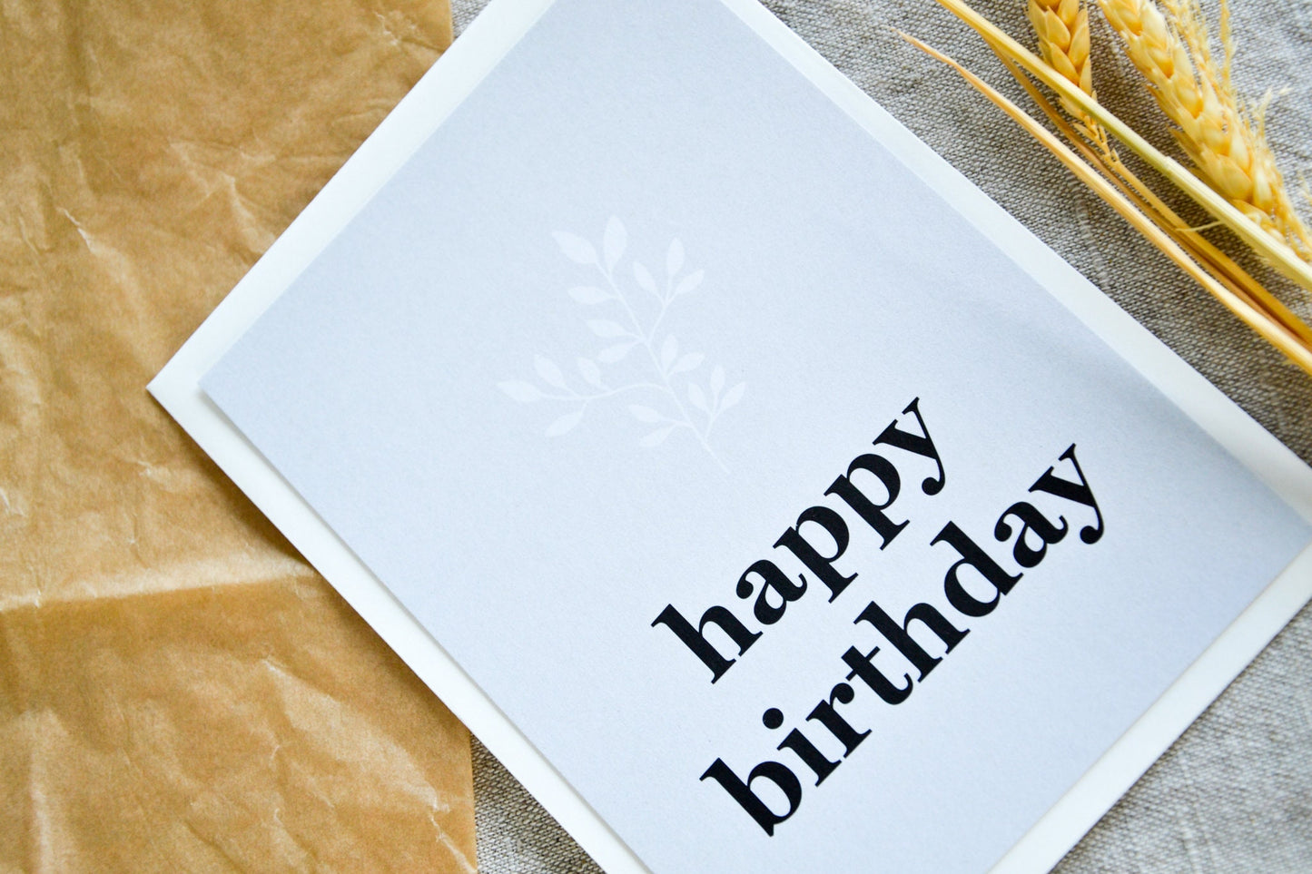 Postkarte „happy birthday“ exklusive Grußkarte für jeden Anlass