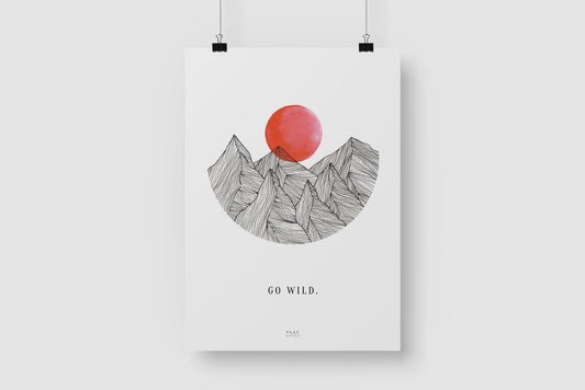 Kunstdruck "Go wild"