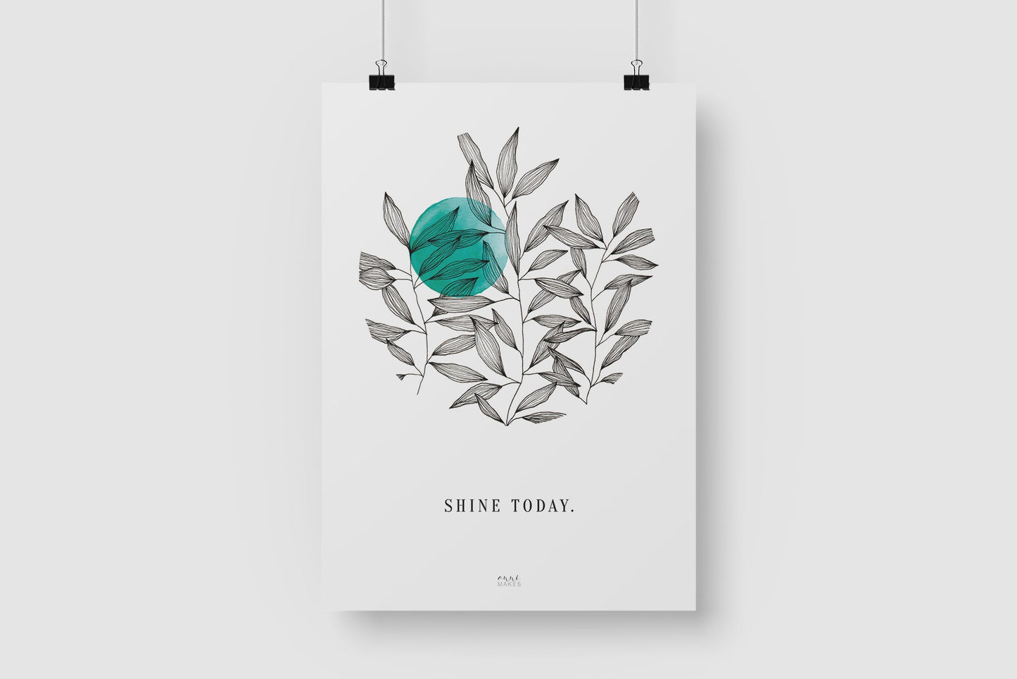 Kunstdruck "Shine today"